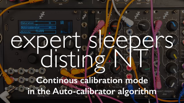 The auto calibrator algorithm here is used specifically to deal with drift and other issues in your VCOs' operation.