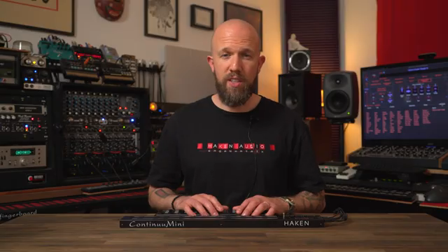 The Continuum Mini comes with over 500 internal presets.