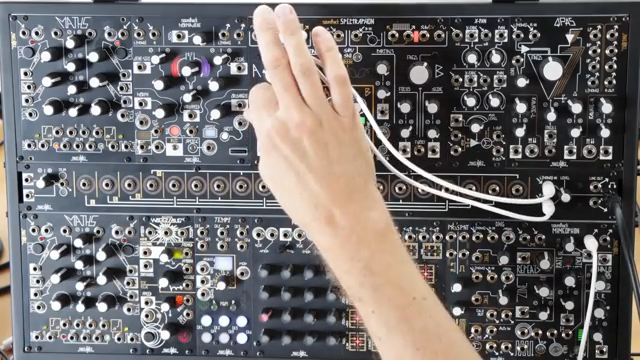 Make Noise Spectraphon: Spectral Bouncing Balls and Echoes in the Array
