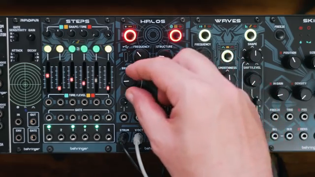 It comes with three built-in special effects with it that's pretty cool and it's loosely based on the Roland RS09 string machine from 1978.