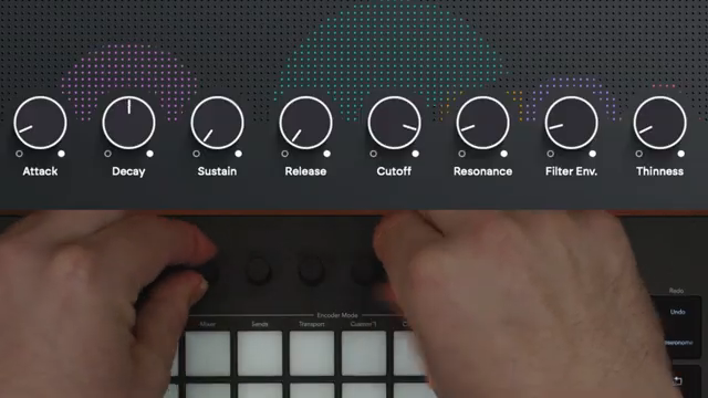 It's a really intuitive way to quickly find sounds for your track and lets you focus on moving forward and making the music.