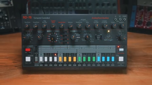 Based on an iconic drum machine from the late 70s, the RD-78 captures all that legendary character of the original while packing in plenty…