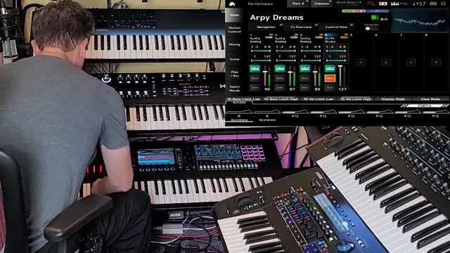 It follows my imperfect drumming and even though my tempo slowed down and sped up it kept in time with what I was doing.