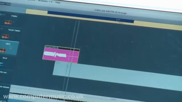 That actually came from an app on the iPhone, that sound. This is a thing called 8-bit tone.