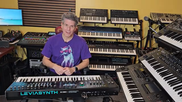 This thing can be set into binaural mode where it duplicates the patches, duplicates those oscillators and it will send one each on a…