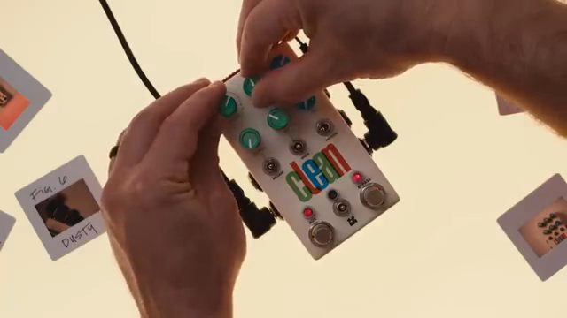 Clean rewards your instrument's dynamics, creating a lively, shifting version of whatever you play.