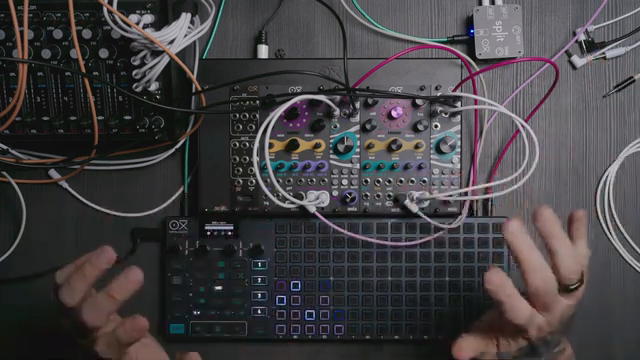 With just one MIDI cable and a split modulating everything inside Coral it's super convenient and simple.