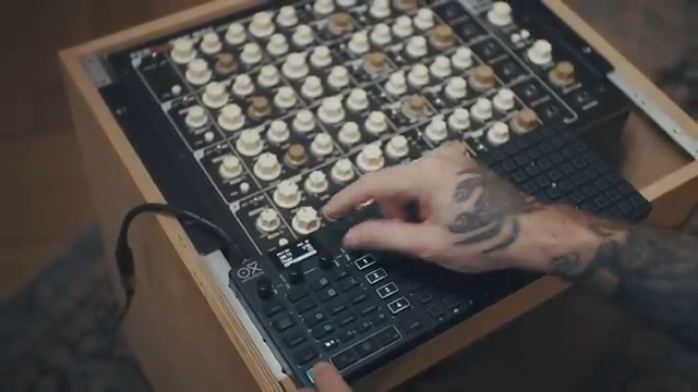 You can twist knobs, press buttons, and interact directly with your music.