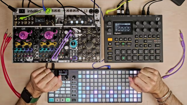 We have here a simple 64 step sequence for the chord in the chord mode.