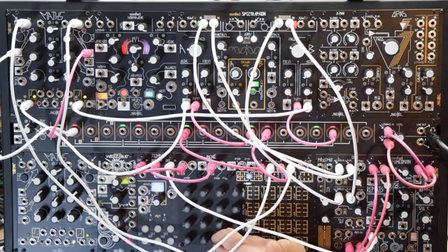 Now, whenever side A goes higher in pitch, side B ratchets more slowly, and vice versa.