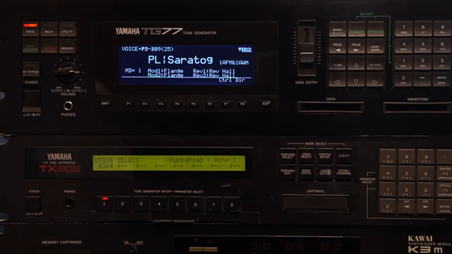 You can have 16 voices on 16 different channels going at once here, so it's massive.