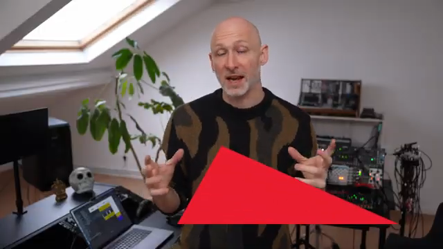 So the idea of a Delta Sound is a sound that ends up having this shape.