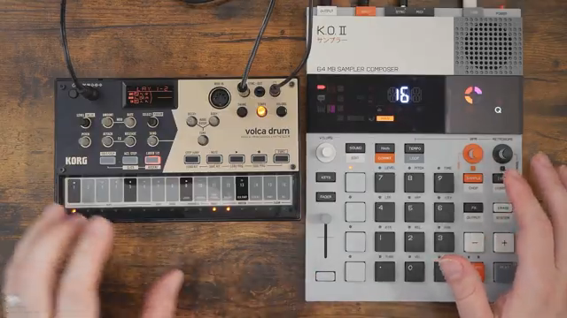 We were able to sample this stuff live while the sequencer was running and still sample it.