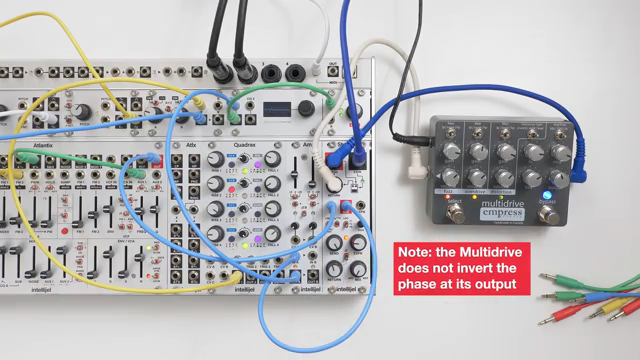 This isn't normally a problem when the effect is inserted, or fully wet, but you might notice problems when blending wet and dry.