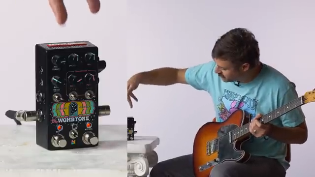 This is an example of we're controlling three parameters with our envelope and I really think this pedal more than anything else you can…