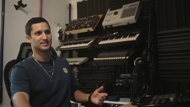 Just to make like something a little bit more interesting than a four to the floor kick.