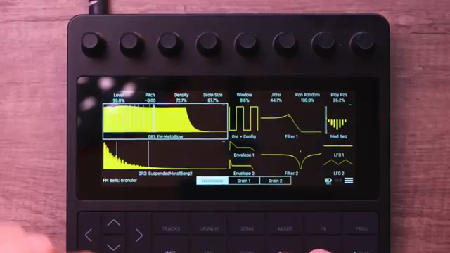 Especially in the granular synth the amount of tools at your disposal are pretty amazing.