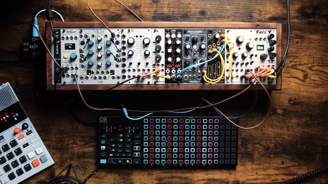 We can get these beautiful sort of polyphonic overlaps.