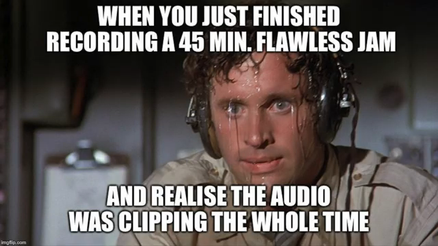 Music technology has become your entire personality.