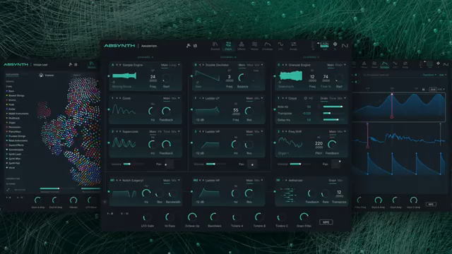 Everything we got was a dark mode UI facelift, a space exploration game map like preset browser, MPE support, marginal audio engine…