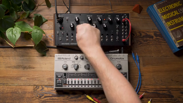 If I eliminate most of the center bands I can create something that feels like a notch filter almost like a phaser effect.