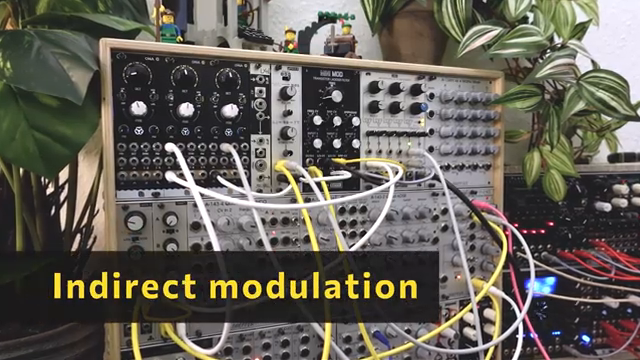Indirect modulation can add a lot of interest to a voice.