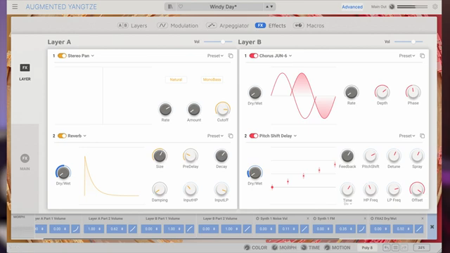 Going back and forth between layers opens up a whole new sonic dimension where each position of the Morph knob offers different tones and…