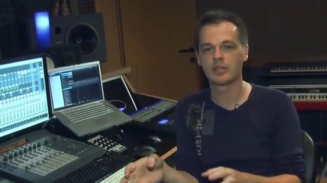 There is no magic black box where you go with two inputs and one output or a magic plugin where you can create your sound on each channel.