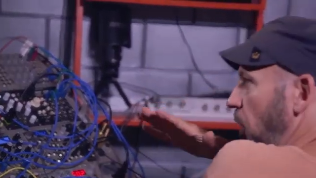 There is on the frequency of the filter there is a little LFO flowing so there is already some kind of human aspect to it programmed by a…