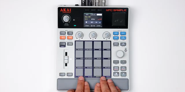 If I got to raise or lower down that volume, I do that with one touch of the slider and it affects all of these chops because those are all…