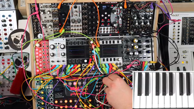 It's such an amazing thing to take a freely moving, modulating, kind of evocative moving patch, and just freeze it and find new tones in…