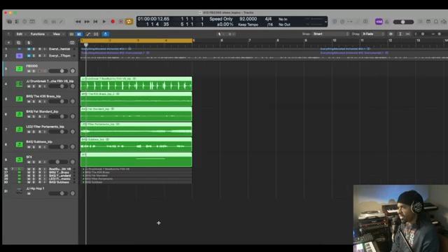 We get fatigued, we get bored, and then we go to another beat and that's how we have so many unfinished beats.
