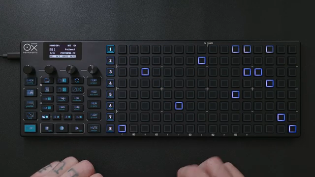 With follow enabled, Oxy automatically switches pages following the transport position, so you can always see what's currently playing.