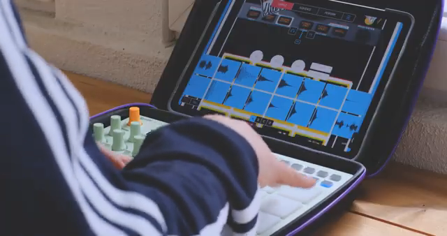 It's not this plasticky shitty midi controllers that you see out there, this is it feels better.