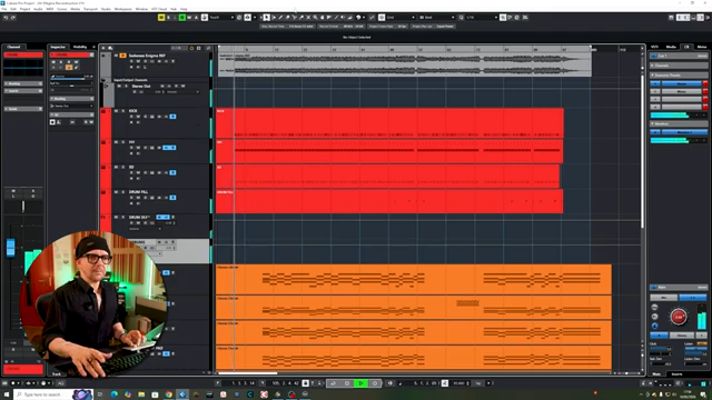 Now I'm listening to my mix, now I'm listening to the original mix because it's important that you compare immediately, you know.