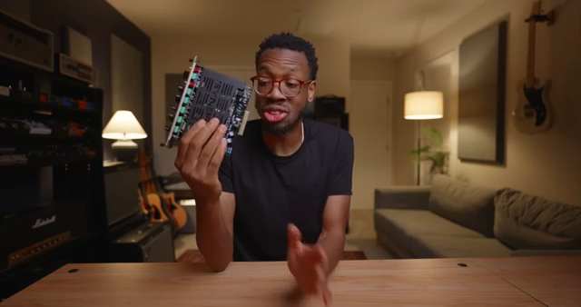 This is what's called a preamp module from Synergy.