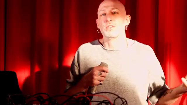 There's just a little bit of theater involved in that, thinking about the experience of the audience visually and experientially, not just…