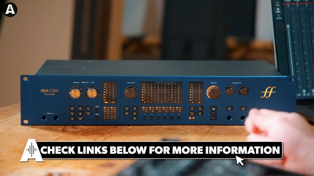 It's the only time we've ever put ISA preamps in an audio interface.