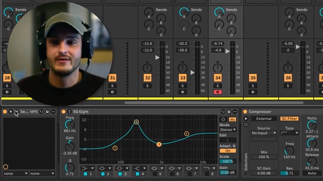 we can change the character of the clap throughout the track, which I think is a very expressive and cool technique.