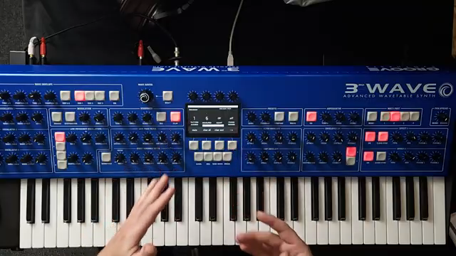 I just have to say I was still I am blown away by the sound to come out of the synthesizer.