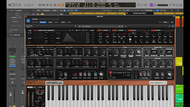 It's not just a Prophet 5. It's a Prophet 5 on steroids.