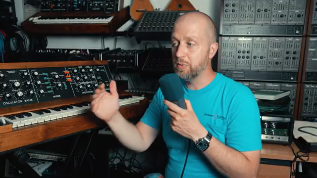 There's a third oscillator board, which is the best in terms of tracking and scaling and stability, but it sounds the worst. It lost a bit…