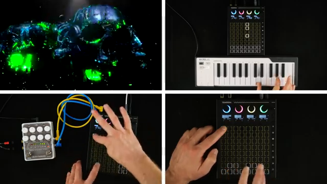 tempera works great for percussive tones.