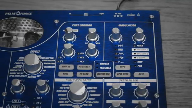 plus a couple of valves for some added warmth, grit or outright distortion.
