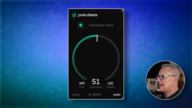 What I like about it is it actually analyzes the voice so you'll use this analyze feature, play some of the voice and it identifies the…