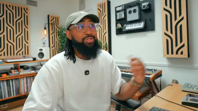You start coming up with your own synth patches and stuff like that.