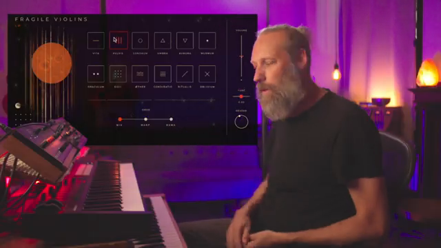 I really wanted to have an instrument that you can play that just feels alive.