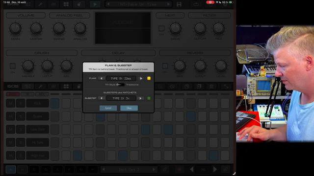 You have these two here to create new tracks, generate new patterns, generate new fills and it's pretty cool.