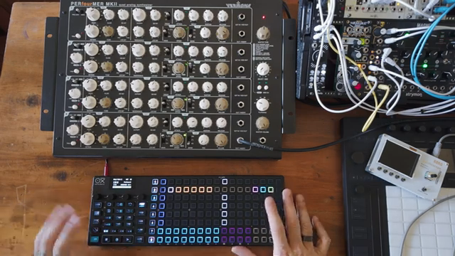 Basically I'm using a dummy track set as a chord sequencer.