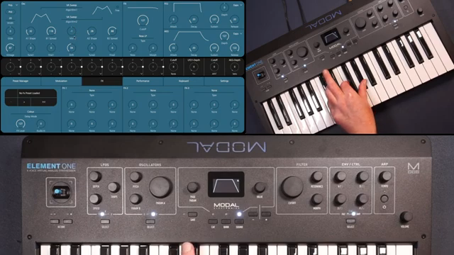Modal Electronics ELEMENT One: Architectural Pad Sound Design in Focus